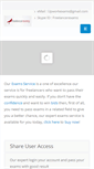 Mobile Screenshot of freelancerexams.com